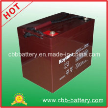 Batterie de secours 12V 85ah de camping-car de l&#39;AGM d&#39;acide de plomb de système solaire